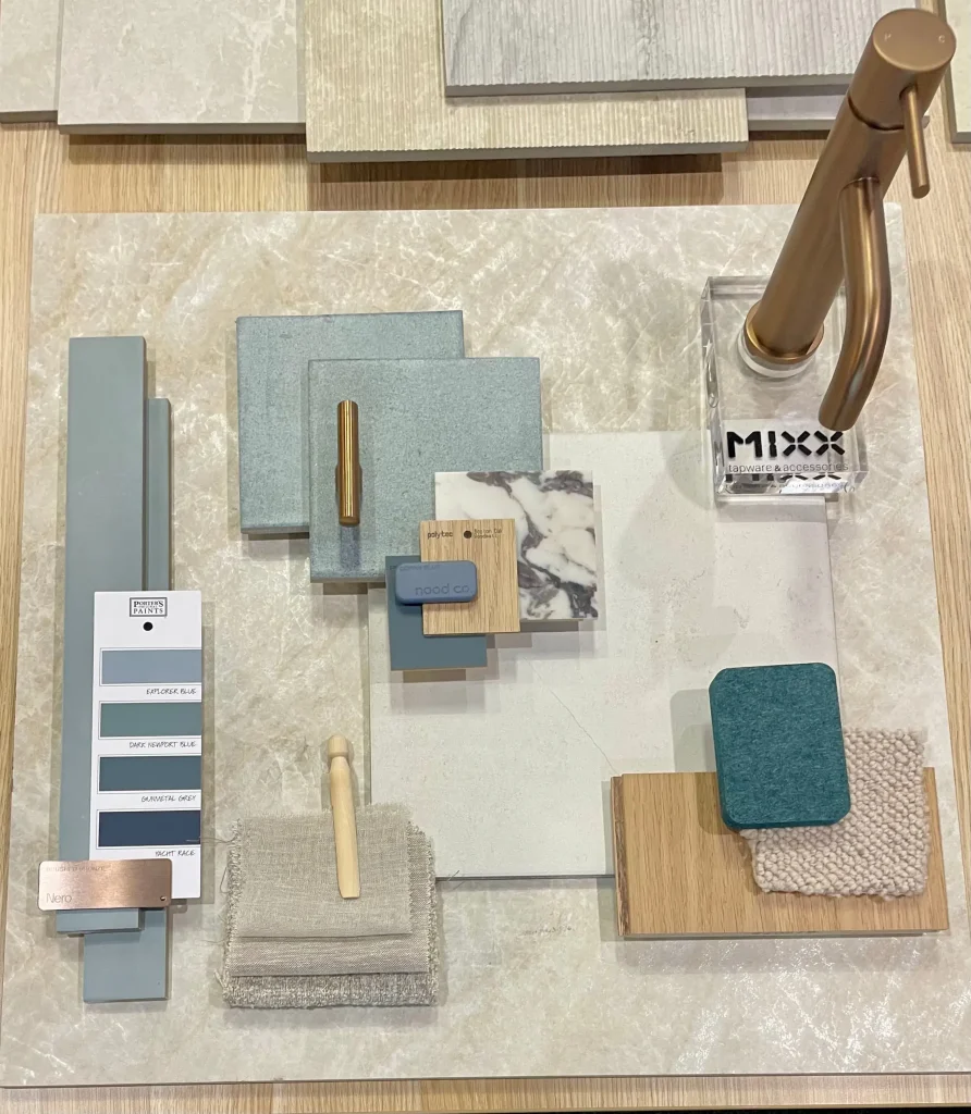 Moodboard bathroom