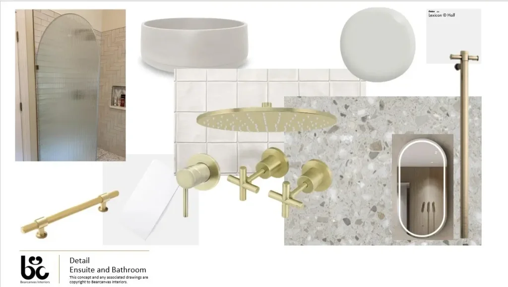 Bathroom moodboard